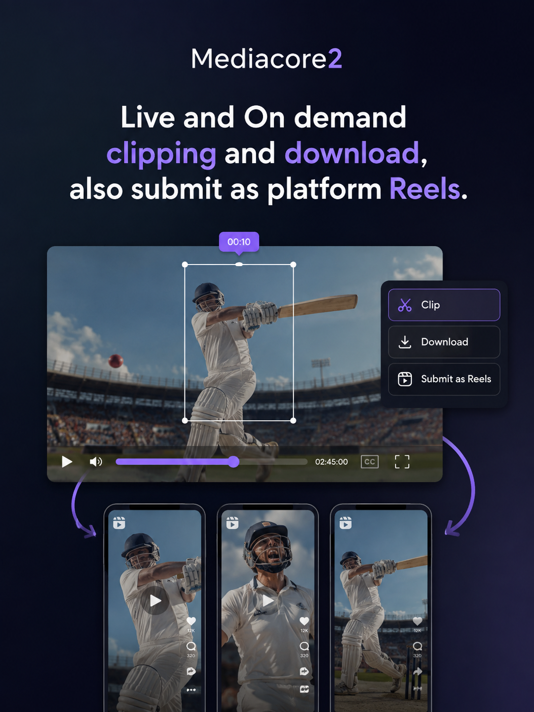 MediaCore2 Fan Clips